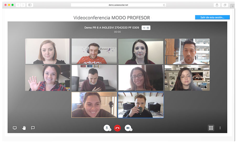videoconferencias aulaescolar